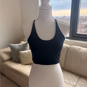 Girlfriend Collective Navy Blue Tank Top